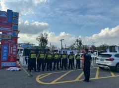 徐州烧烤节振州保安公司抽调精干力量120人次投
